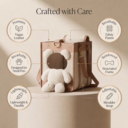 The PuppyNest™ Luxury Dog Carrier